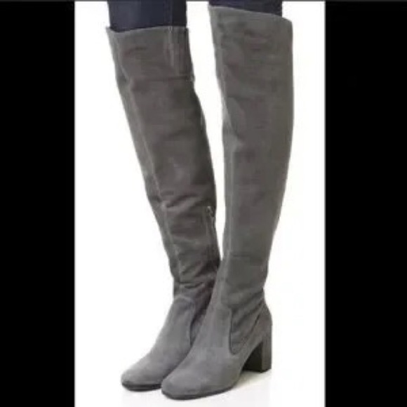 VINCE Blythe Over The Knee Suede Leather Boots in 6M NWOB - Picture 1 of 6